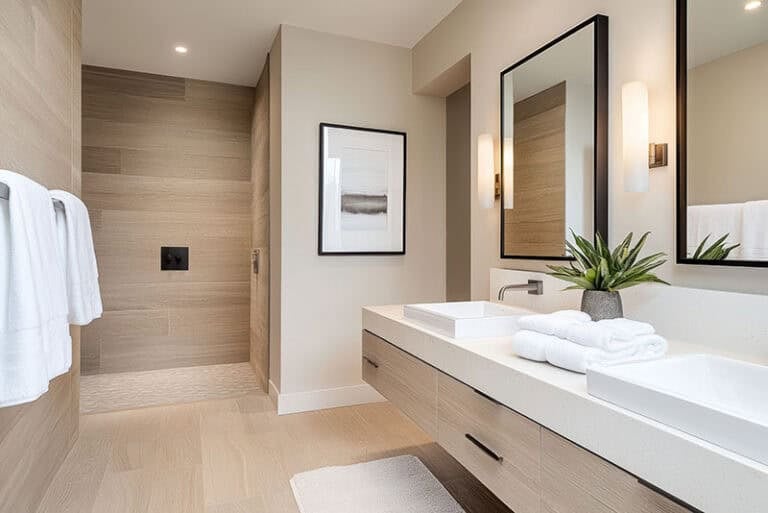 Luxury bathroom remodel
